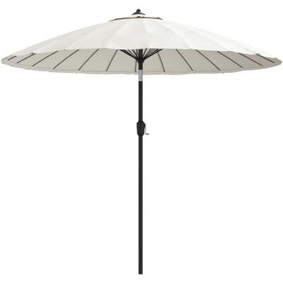 Vidaxl - Sonnenschirm mit Aluminium-Mast 270 cm Sandweiß Image