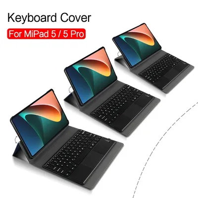Étui pour clavier pour XiaoMi ata Pad 5 Pro 11 2021 ata Pad5 Mi Pad 5 Pro Tablet PC Bluetooth