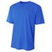 A4 N3402 Men's Sprint Performance T-Shirt in Royal Blue size Medium | Polyester 3500, A4N3402