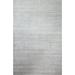 Gray 72 x 0.4 in Area Rug - Bashian Rugs Matrix Hand-Knotted Glacier Area Rug Viscose/Wool | 72 W x 0.4 D in | Wayfair M144-GLA-6X9-BMA