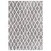 Gray/White 84 x 60 x 1.18 in Indoor Area Rug - Safavieh Tahoe Shag 663 Area Rug in Polypropylene | 84 H x 60 W x 1.18 D in | Wayfair THO663B-5