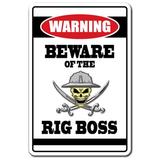 Trinx Bazeley Beware oF The Big Boss Warning Sign Metal | 7 H x 10 W x 0.1 D in | Wayfair 1AD875D86D9340258DCEC011E2E019BE