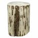 Loon Peak® Montana Collection Cowboy Stump Wood in Brown/Green/White | 25 H x 12 W x 12 D in | Wayfair E620F5D34B874C3E9E4CE60C46E2D60A