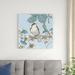 Red Barrel Studio® Toile Birds III by Emily Adams - Wrapped Canvas Painting Canvas | 30 H x 30 W x 1.25 D in | Wayfair