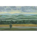 Loon Peak® Misty Mountain View II Canvas in White | 24 H x 36 W x 1.25 D in | Wayfair 65604D0BAC554727B3AA7088F4287EC0