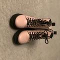 Zara Shoes | Cute Zara Blush Pink Boots | Color: Black/Cream | Size: 5g