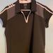 Adidas Tops | Adidas Golf Clima Cool Woman's Polo Top L | Color: Black/White | Size: L