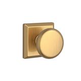 Baldwin Round Passage Door Knob with Square Rose