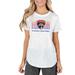Women's Concepts Sport White Florida Panthers Gable Knit T-Shirt