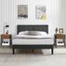 Red Barrel Studio® 3 Piece Bedroom Set Bed & Nightstand Set Upholstered/Metal in Brown, Size Full/Double | Wayfair FEB7CE0DC123484FA1171F3A2C09EBB8
