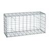 Gabion Corbeille en pierre 100 x 50 x 30 cm Paroi Corbeille en fil de fer