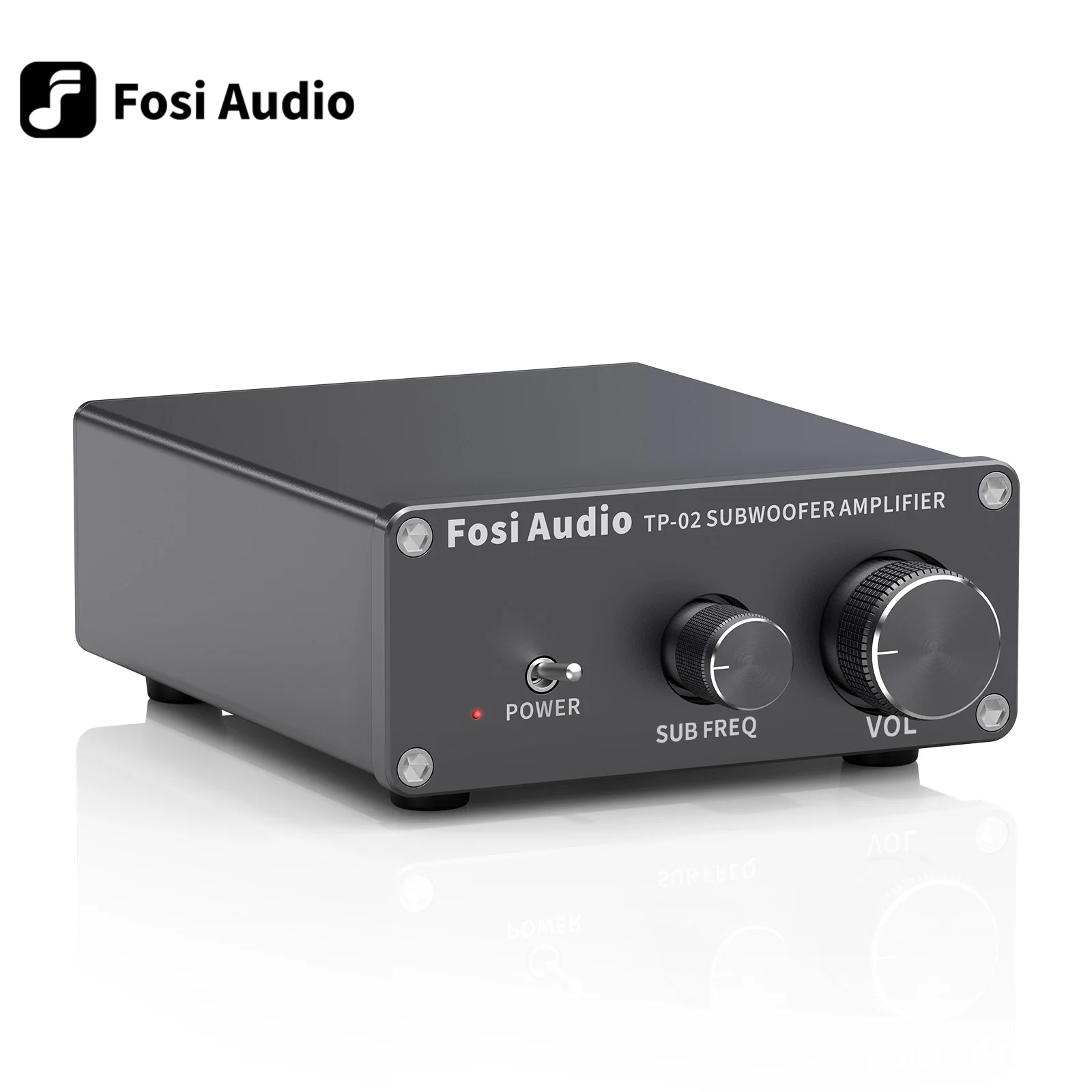 Fosi – amplificateur de caisson de basses Audio TP-02 Mini ampli de basses de classe numérique D