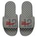 Men's ISlide Tom Brady Gray NFLPA Number Fan Slide Sandals