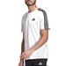 Adidas Shirts | Adidas Essentials Climalite White 3-Stripes Men’s Tee Size Xl | Color: Black/White | Size: Xl