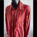 Gucci Shirts | Gucci Vintage Dress Shirt Size 39/15 1/2 | Color: Red/Pink | Size: 15.5