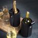 Flexible Wine Cooler Artico, Black by Vacu Vin in Black