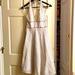 J. Crew Dresses | Cute Backless J. Crew Day Dress | Color: White | Size: 4