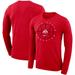 Men's Nike Red Ohio State Buckeyes Basketball Icon Legend Performance Long Sleeve T-Shirt