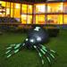 The Holiday Aisle® 6' Halloween Spider Inflatable Polyester in Black/Green, Size 72.0 H x 96.0 W x 72.0 D in | Wayfair
