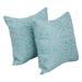 Blazing Needles 17-inch Square Throw Pillows (Set of 2)