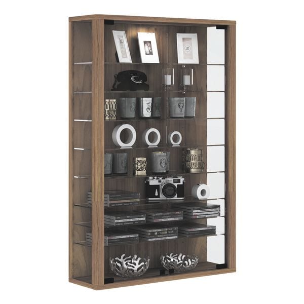 VCM Vitrine »Vitrosa Mini« braun, 59x90x18 cm