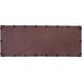 Dog Kennel Sunshade, 27.5" L X 57.5" W X 0.25" H, Small, Burgundy