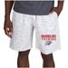 Men's Concepts Sport White/Charcoal Oklahoma City Thunder Alley Fleece Shorts