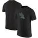 Men's Nike Black North Texas Mean Green Logo Color Pop T-Shirt