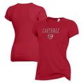 Women's Alternative Apparel Red Carthage Firebirds Keepsake T-Shirt
