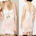 Free People Dresses | Free People New Romantics Dress S 3/4 Nwt | Color: Orange/White | Size: 4