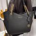 Michael Kors Bags | Michael Kors Large X Chain Logo Shoulder Bag | Color: Black/Gold | Size: Large