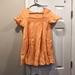 Free People Dresses | Free People Tunic Top. Size Xs. Worn Once. | Color: Orange | Size: Xs