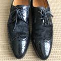 Gucci Shoes | Gucci Men's Black Ponyhair Leather Brogues Oxford. | Color: Black | Size: 8