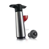 Wine Saver Giftpack ( 1 Stainless Steel Pump, 2 Stoppers) by Vacu Vin in Silver