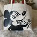 Coach Bags | Coach Tote Bag; Disney Mickey Mouse X Kieth Haring Logo | Color: Black/White | Size: Os