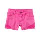 Carter's Baby Girls' Lace Twill Shorts, 3 Months