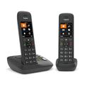 Gigaset Premium C575A Cordless Phone, Twin Handset with Answer Machine and Nuisance Call Block