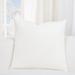 Eider & Ivory™ Gully Stain Resistant Designer Throw Pilow Polyester/Polyfill/Synthetic in White | 20 H x 20 W x 6 D in | Wayfair