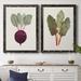 Rosalind Wheeler Organic Veg IX Premium Framed Canvas - Ready To Hang Canvas, Solid Wood in Green/Indigo/Red | 37.5 H x 1.5 D in | Wayfair