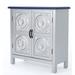 Canora Grey Ahlheim 2 - Door Accent Cabinet Wood in Blue | 32.25 H x 31.5 W x 14 D in | Wayfair 1764D63C01994175811FC10483F2A395