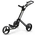 PowaKaddy Unisex Twinline 5 Lite Push Cart Golf Trolley - Black - One Size