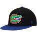 Men's Top of the World Black/Royal Florida Gators Team Color Two-Tone Fitted Hat