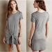 Anthropologie Dresses | Dolan Anthropologie Size Medium Gray Wrap Dress | Color: Gray | Size: M