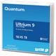 Quantum Ultrium LTO 9 Data Cartridge 18TB Native / 45TB 2.5:1 Compression, Black (MR-L9MQN-01)