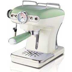 AURSK 850 Watt 0.9 Liter Kitchen Countertop Espresso Coffee Machine w/ Frothing Wand Filter Holder in Green, Size 0.0 H x 0.0 W x 0.0 D in | Wayfair