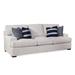 Braxton Culler Cambria 97" W Square Arm Sofa w/ Reversible Cushions in Black/Brown | 38 H x 97 W x 40 D in | Wayfair 784-004/0884-91/JAVA