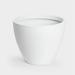 Latitude Run® Sajan Fiberglass Pot Planter Fiberglass in White | 15.4 H x 18.9 W x 18.9 D in | Wayfair 65DC2852C59E4CCFA52EBA7A4A2385FE