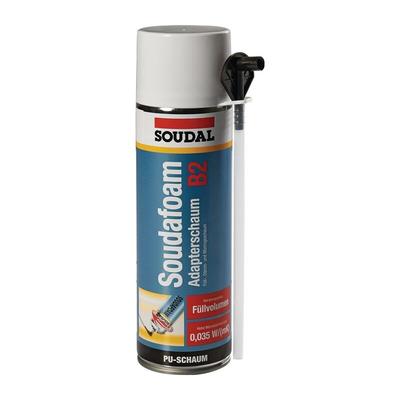 Soudal - 106179 1K-Montageschaum soudafoam 500 ml B2 champagner mit Einweghandschu Image