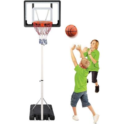 Portable Basketball Hoop Backboard System Stand 8.4Ft-10Ft with Wheels