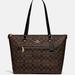 Coach Bags | Coach Signature Gallery Tote Brown Nwt | Color: Brown | Size: Os